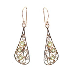 Lemon-Quartz-German-Eleanor-multiple-Dangle-Yellow-925-Sterling-Silver-Earring