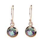 Mystic-Quartz-American-Nora-Solitaire-Dangle-multicolor-92.5-Silver-Earring