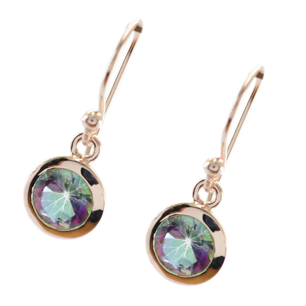 Mystic-Quartz-American-Nora-Solitaire-Dangle-multicolor-92.5-Silver-Earring