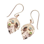 Multi-Mexican-Josephine-multiple-Dangle-multicolor-Silver-Earring