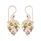 Peridot-Spanish-Katarina-multiple-Dangle-Green-925-Silver-Earring