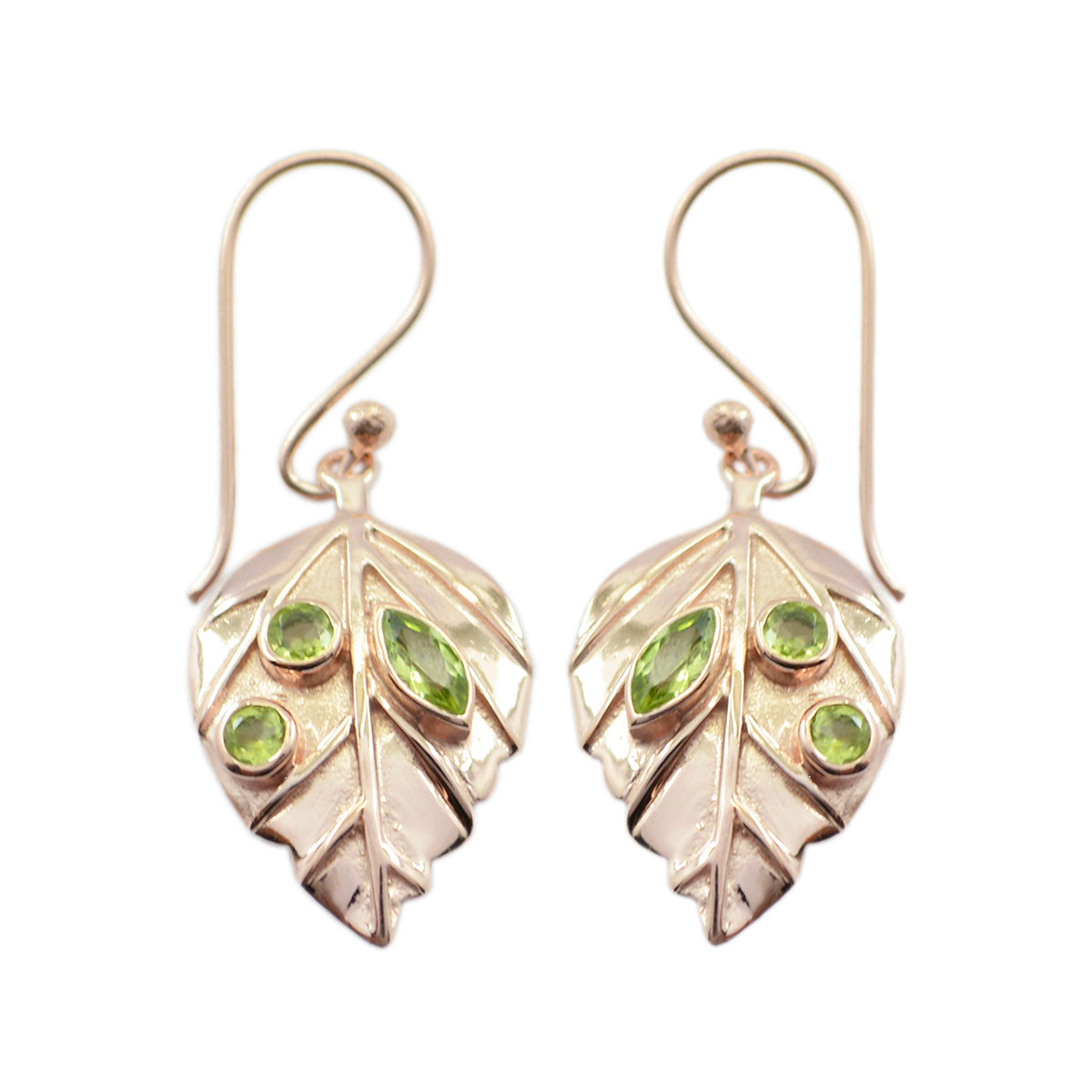Peridot-Spanish-Katarina-multiple-Dangle-Green-925-Silver-Earring