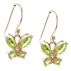 Peridot-American-Lily-multiple-Dangle-Green-Sterling-Silver-Earring