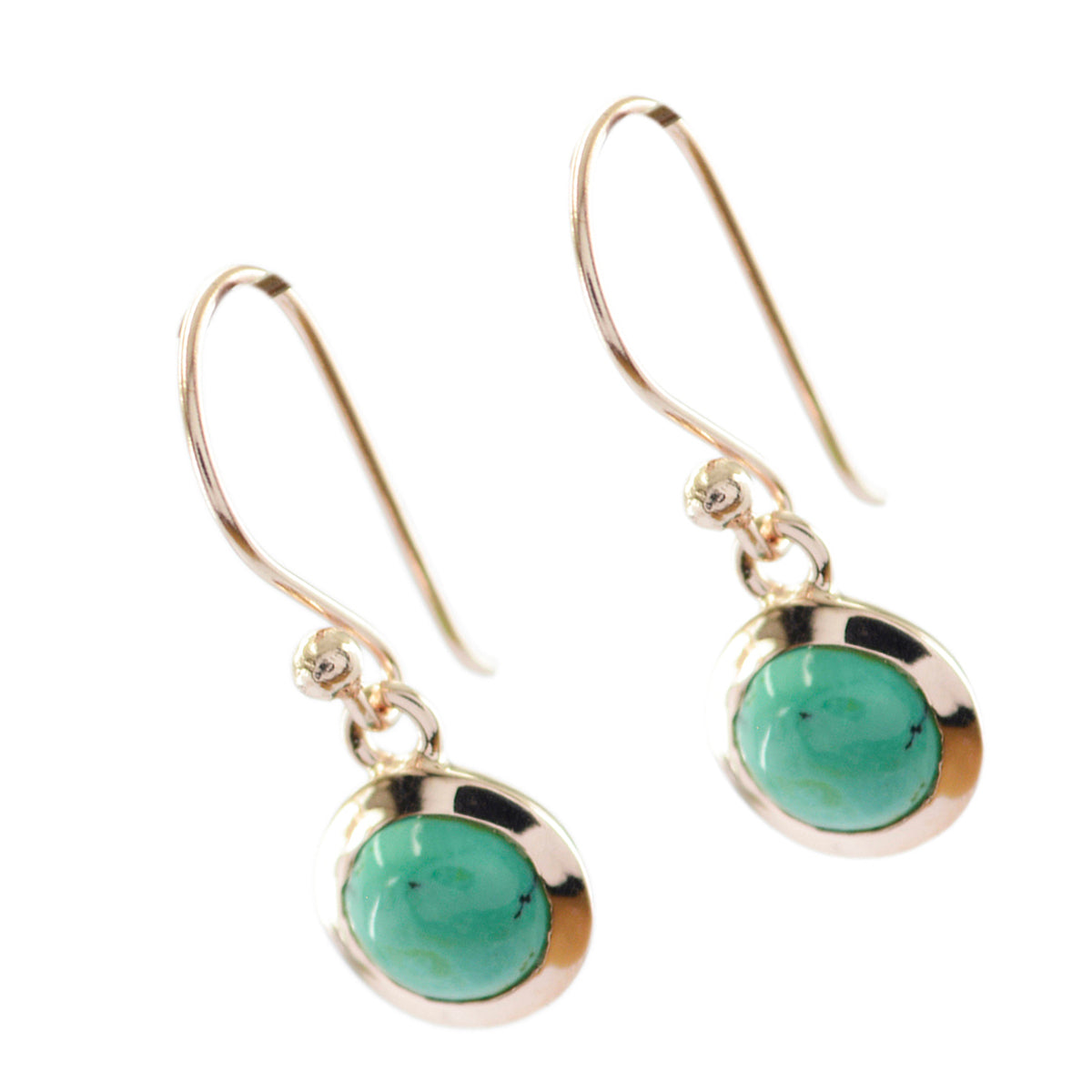 Turquoise-Turkish-Pauline-Solitaire-Dangle-Blue-Sterling-Silver-Earring