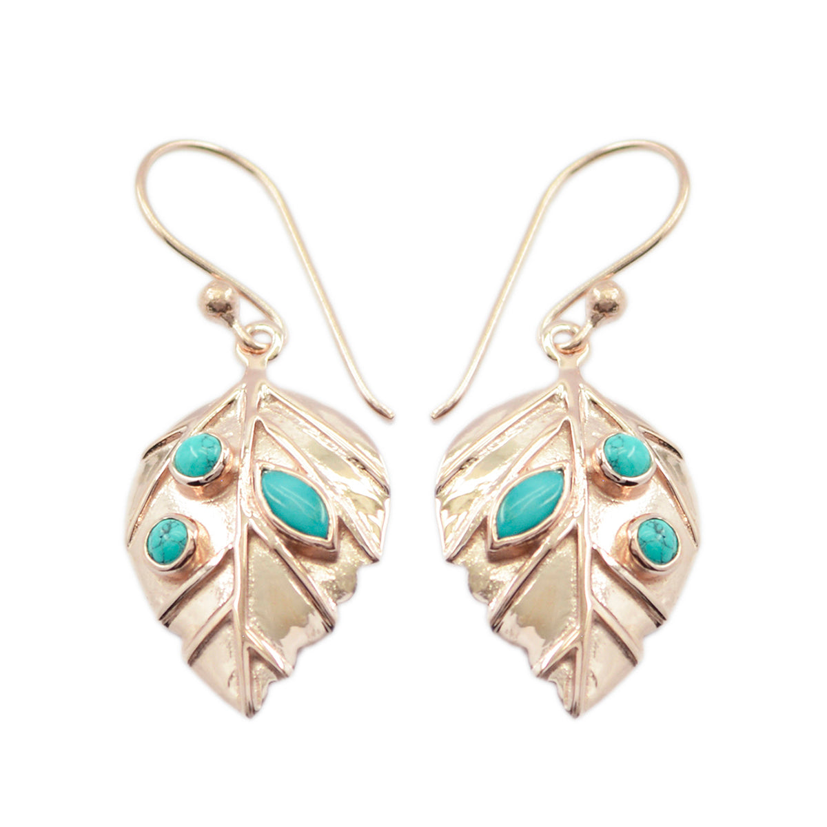 Turquoise-Latin-American-Katharina-multiple-Dangle-Blue-92.5-Silver-Earring Hoofdafbeelding