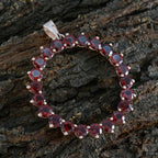 Garnet Essential Turkish Sterling Silver multiple Dayana Signet Red Pendant Jewellery