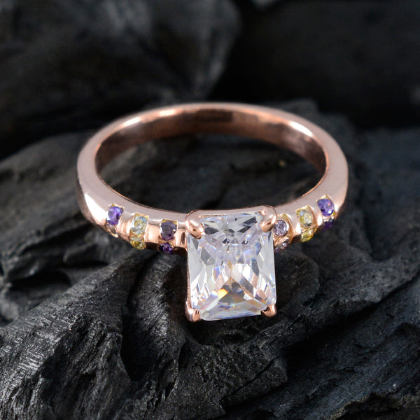Amethyst Halo Korean Silber Lila Edelstein Flüstern dünnen Ehering Schmuck