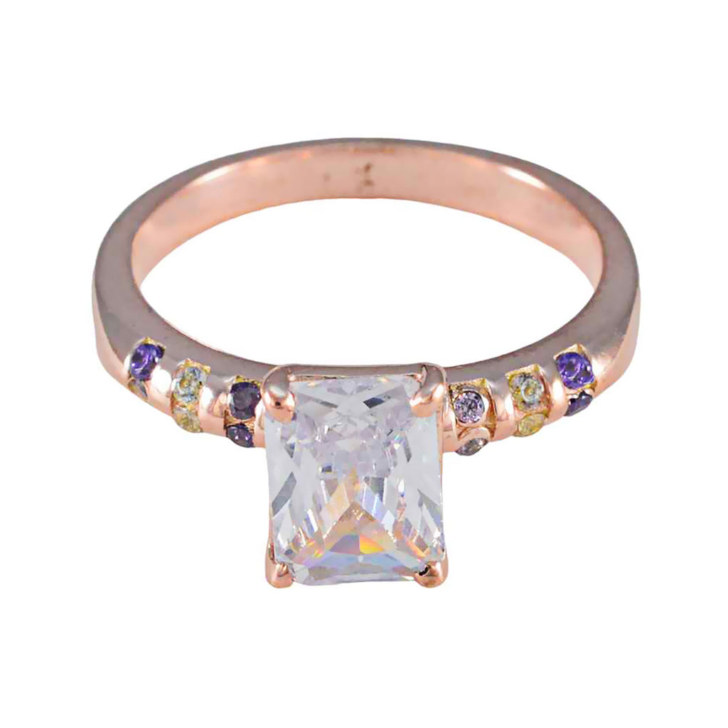 Amethyst Halo Korean Silber Lila Edelstein Flüstern dünnen Ehering Schmuck