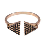 Blue Sapphire CZ multiple Latin American Silver Blue Gems Minimalist Romantic Ring Jewellery