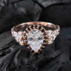 Blue Sapphire CZ Halo Korean Sterling Silver Blue Gemstones Whisper thin Romantic Ring Jewelry