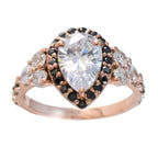 Blue Sapphire CZ Halo Korean Sterling Silver Blue Gemstones Whisper thin Romantic Ring Jewelry