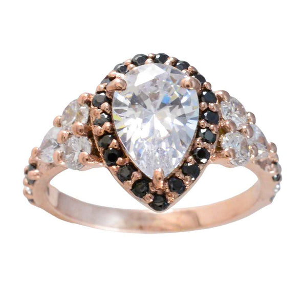 Blue Sapphire CZ Halo Korean Sterling Silver Blue Gemstones Whisper thin Romantic Ring Jewelry