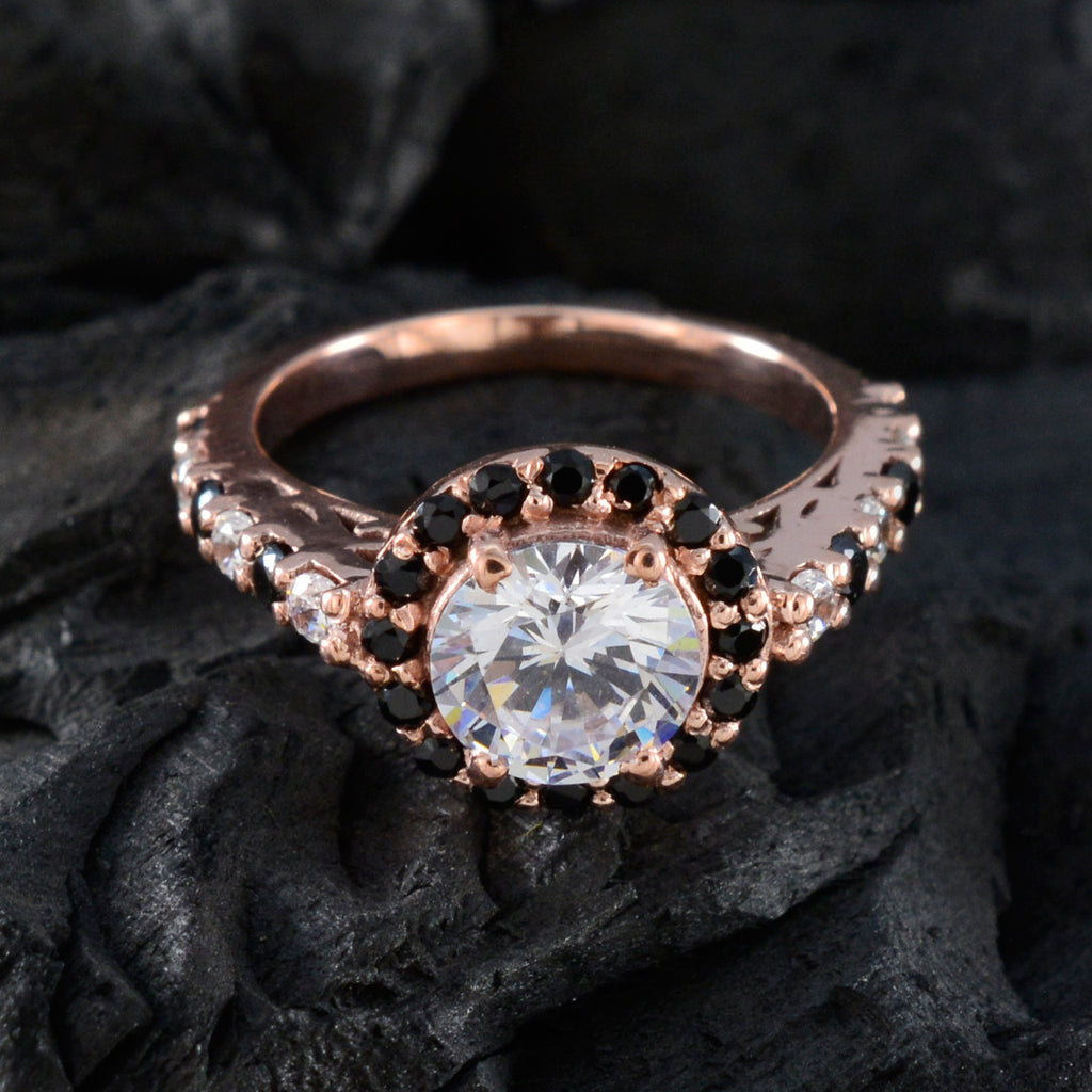 Blue Sapphire CZ Halo American 92.5 Silver Blue Gemstone Dainty Engagement Ring Jewellery