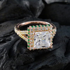 Emerald CZ Halo Indian 925 Sterlings Silver Green Gemstone Whisper thin Promise Ring Jewelry
