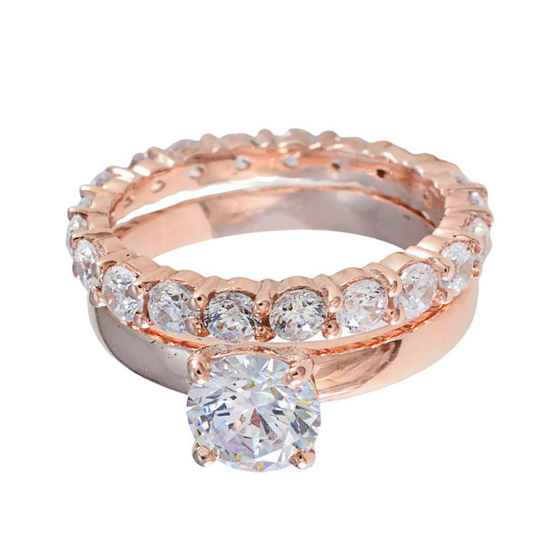 White CZ multiple Latin American Sterling Silver White Gems Minimal valentine Ring Jewellery