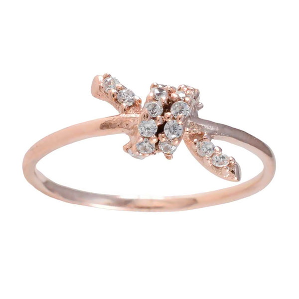 White CZ multiple American 925 Silver White Gemstones Minimalist Graceful Ring Jewellery