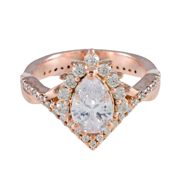 White CZ Halo Latin American Sterling Silver White Gemstone Whisper thin wedding Ring Jewellery