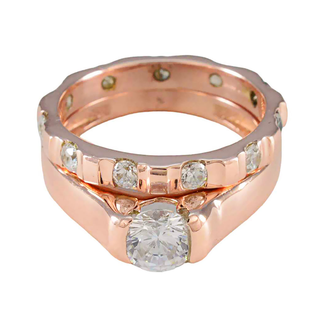 Cubic zirconia CZ multiple Indian 925 Silver White Gemstone Eye catching Trendy Ring Jewellery