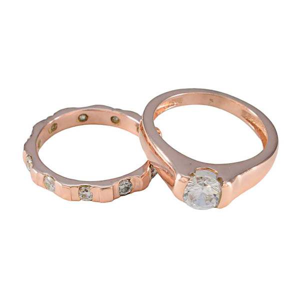 Cubic zirconia CZ multiple Indian 925 Silver White Gemstone Eye catching Trendy Ring Jewellery