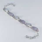 Amethyst Chanoeka Versatile Purple Silver Tennis Bracelet