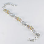 Citrine Guy Fawkes Night Versatile Yellow 925 Silver Tennis Bracelet