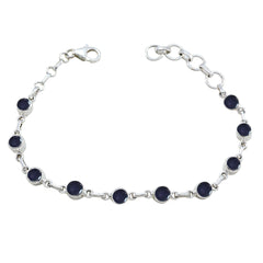Iolite Oktoberfest Stuttgart Dainty Blue 925 Silver Links Bracelet