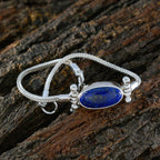 Lapis Lazuli Parents Day Featherlight Blue 925 Silver Chain Bracelet