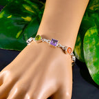 Multi Remembrance Sunday Minimal Multi Silver Links Bracelet