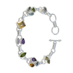 Multi Retirement Classic Multi Sterling Silver Links Bracelet