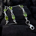 Peridot Seville Fair Delicate Green 925 Silver Links Bracelet