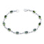 Peridot Shopee 10.10 Slim Green Silver Links Bracelet