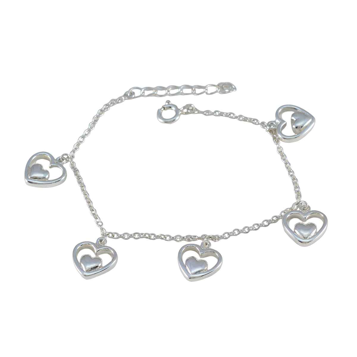 Plain sisters Day Whisper-thin Silver Sterling Silver Chain Bracelet
