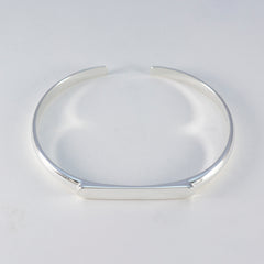 Bracelet jonc minimaliste en argent sterling et argent sterling, motif Festival du Printemps de Munich