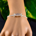 Rose Quartz Summer Bank Holiday  Featherlight Pink Sterling Silver Chain Bracelet