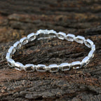 Smoky Quartz Woman’s Day Minimal Brown 925 Silver Tennis Bracelet