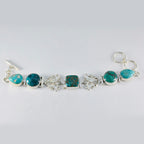 Turquoise Cleanup Day Versatile Turquoise 925 Silver Links Bracelet
