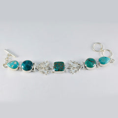 Turquoise Cleanup Day Versatile Turquoise 925 Silver Links Bracelet