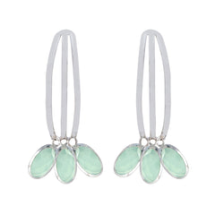 Aqua-Chalcedony-Japanese-Noelia-multiple-Stud-Green-925-Sterling-Silver-Earring