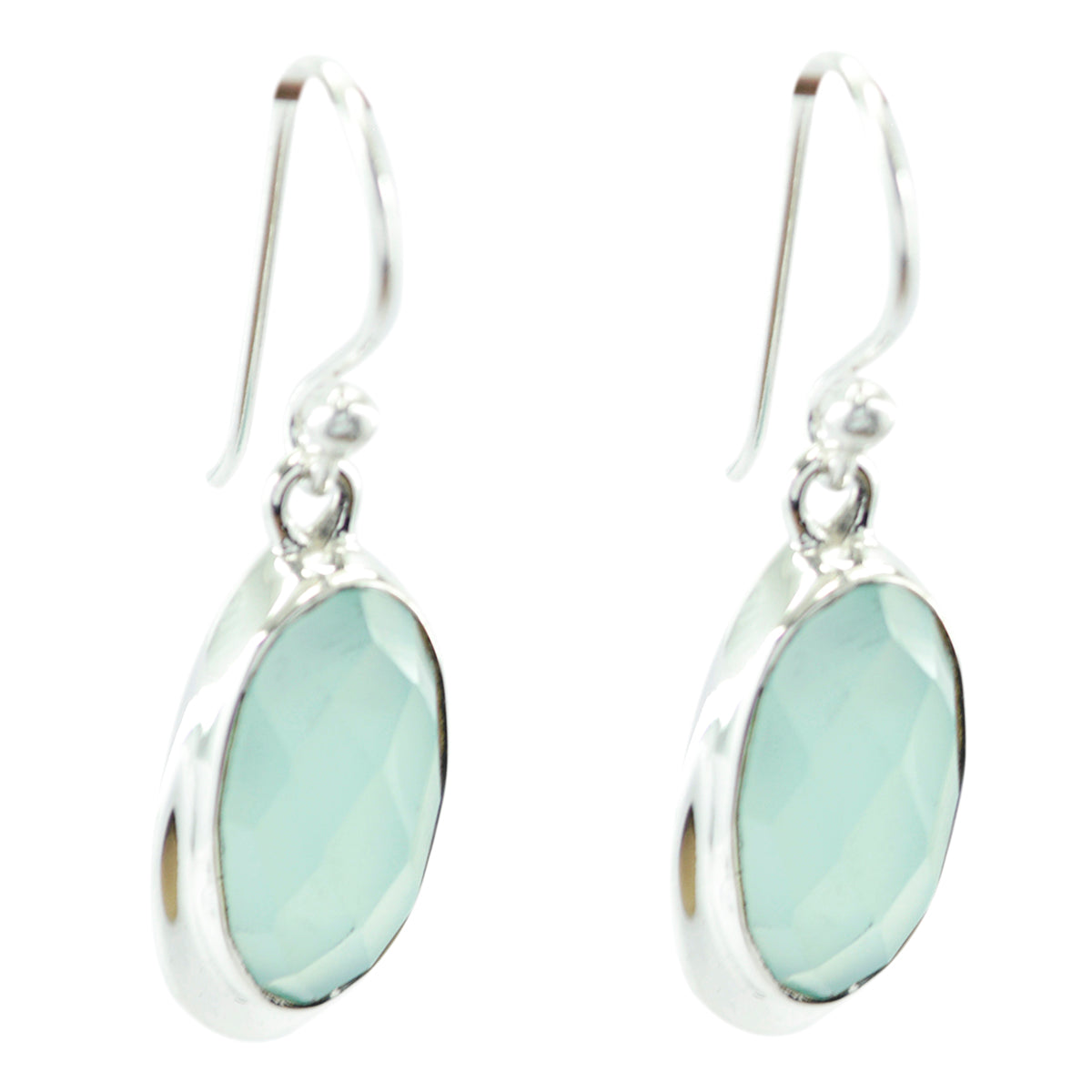 Aqua-Chalcedony-French-Scarlett-Solitaire-Dangle-Green-925-Sterling-Silver-Earring