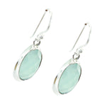 Aqua-Chalcedony-French-Scarlett-Solitaire-Dangle-Green-925-Sterling-Silver-Earring