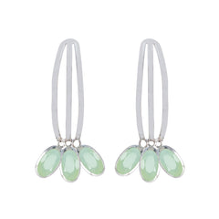 Aqua-Chalcedony-American-Paula-multiple-Stud-Green-Sterling-Silver-Earring