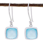 Aqua-Chalcedony-American-Tereza-Solitaire-Dangle-Green-Sterling-Silver-Earring