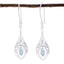 Aqua-Chalcedony-Korean-Victoria-Solitaire-Dangle-Green-Sterling-Silver-Earring