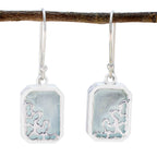 Chalcedony-Egyptian-Zoe-Solitaire-Dangle-Blue-925-Silver-Earring