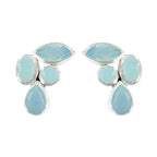 Aqua-Chalcedony-Australian-Daniela-quarter-Stud-Green-Silver-Earring