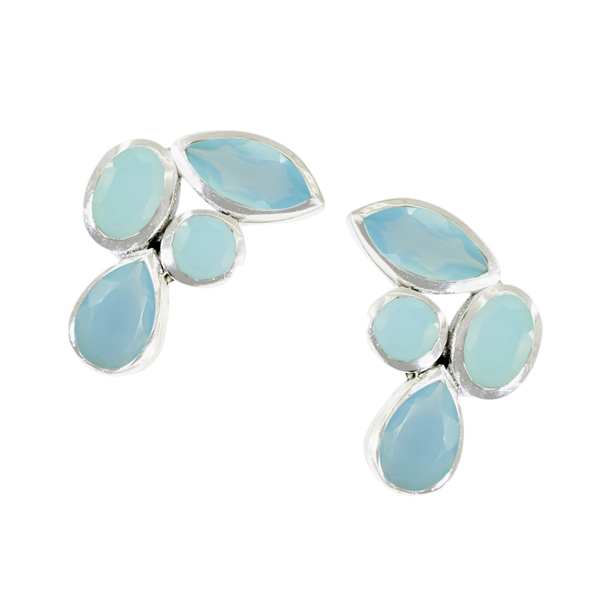 Aqua-Chalcedony-Australian-Daniela-quarter-Stud-Green-Silver-Earring