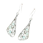 Aqua-Chalcedony-Australian-Aiko-multiple-Dangle-Green-925-Sterling-Silver-Earring