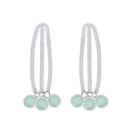 Aqua-Chalcedony-Turkish-Patricia-multiple-Stud-Green-Silver-Earring