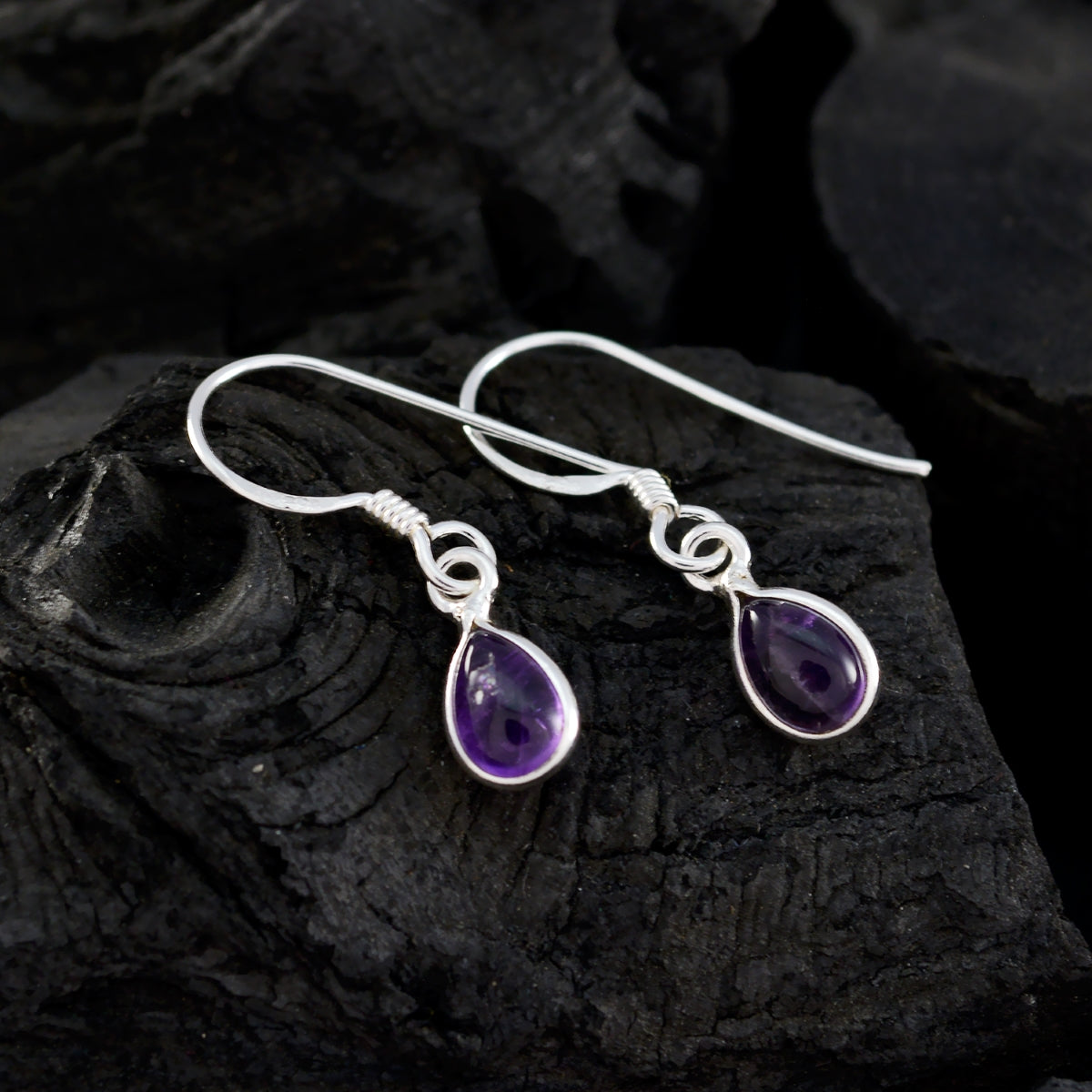 Amethyst-German-Eun-ji-multiple-Dangle-Purple-925-Silver-Earring