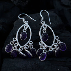 Amethyst-Italian-Katharina-multiple-Dangle-Purple-925-Sterling-Silver-Earring